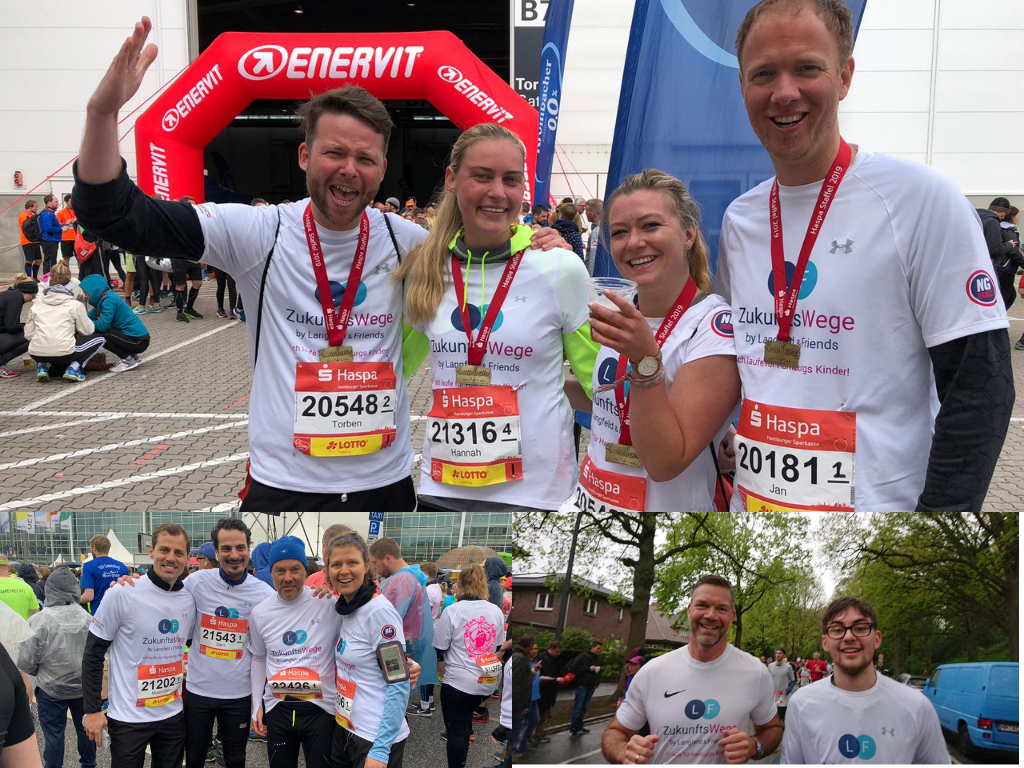Langfeld & Friends ZukunftsWege macht sich bereit für den Hamburg Marathon 2020